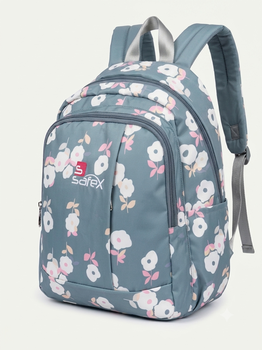 SAFEX GIRLS BACKPACK SMALL SIZE FOR PICNIC TRAVEL AND DAILY USE 20L