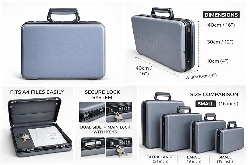 CAAWYL BRIEFCASE 16" FOR FILES PAPERS DOCUMENTS