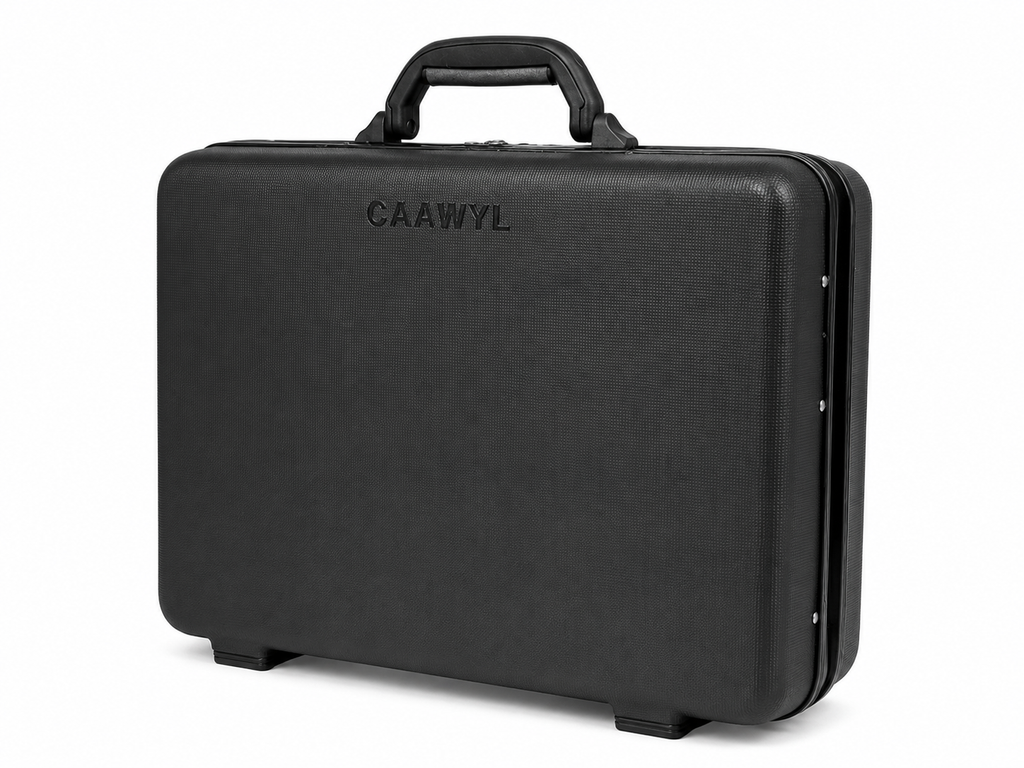 CAAWYL BRIEFCASE 18"  Briefcase, Dark Grey, 18L x 14H x 5W Inch For Files Papers Documents