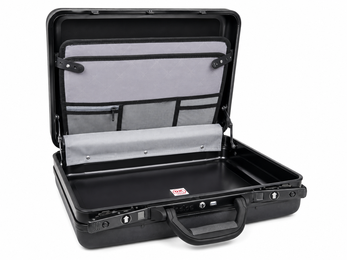 CAAWYL BRIEFCASE 18"  Briefcase, Dark Grey, 18L x 14H x 5W Inch For Files Papers Documents
