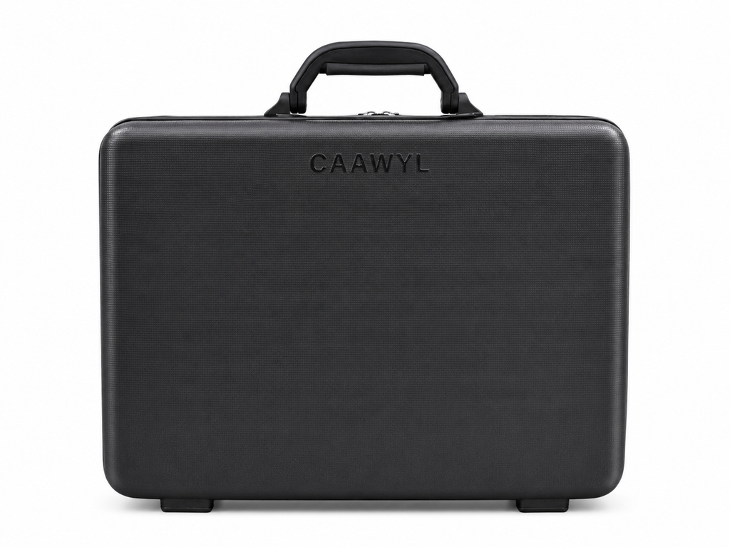 CAAWYL BRIEFCASE 18"  Briefcase, Dark Grey, 18L x 14H x 5W Inch For Files Papers Documents