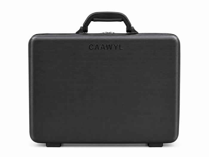 CAAWYL BRIEFCASE 18"  Briefcase, Dark Grey, 18L x 14H x 5W Inch For Files Papers Documents