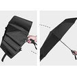 Compact Black Travel Umbrella – Rain & Sun Protection