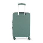 Kamiliant Nexus 3-Piece Luggage Set | PP Hard-Shell Trolley with 8 Spinner Wheels & 3-Digit Lock, Trolley Bag/Luggage/Suitcase for Travel for Men and Women (Sage Green, Set of 3 (55 cm/69 cm/79 cm))