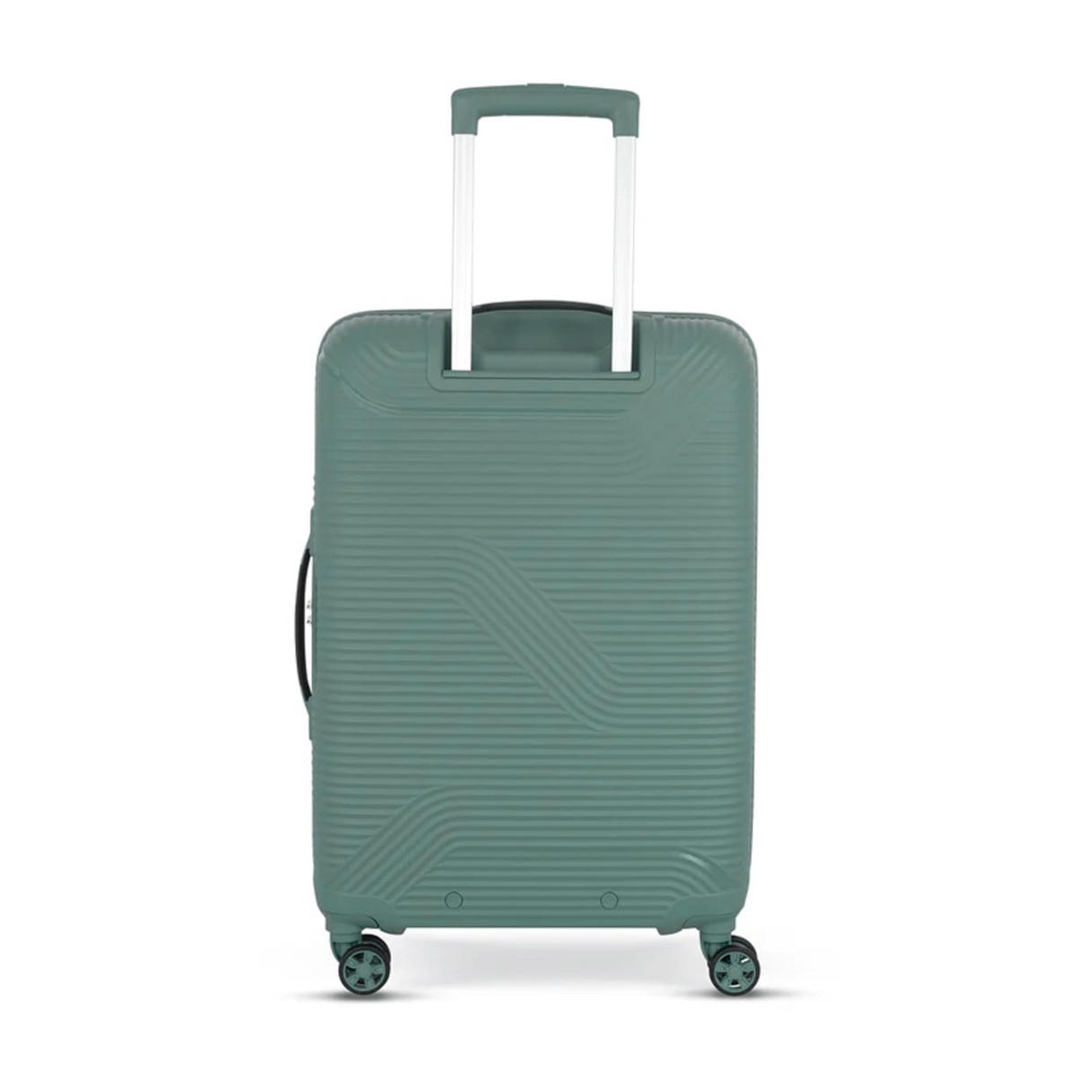 Kamiliant Nexus 3-Piece Luggage Set | PP Hard-Shell Trolley with 8 Spinner Wheels & 3-Digit Lock, Trolley Bag/Luggage/Suitcase for Travel for Men and Women (Sage Green, Set of 3 (55 cm/69 cm/79 cm))