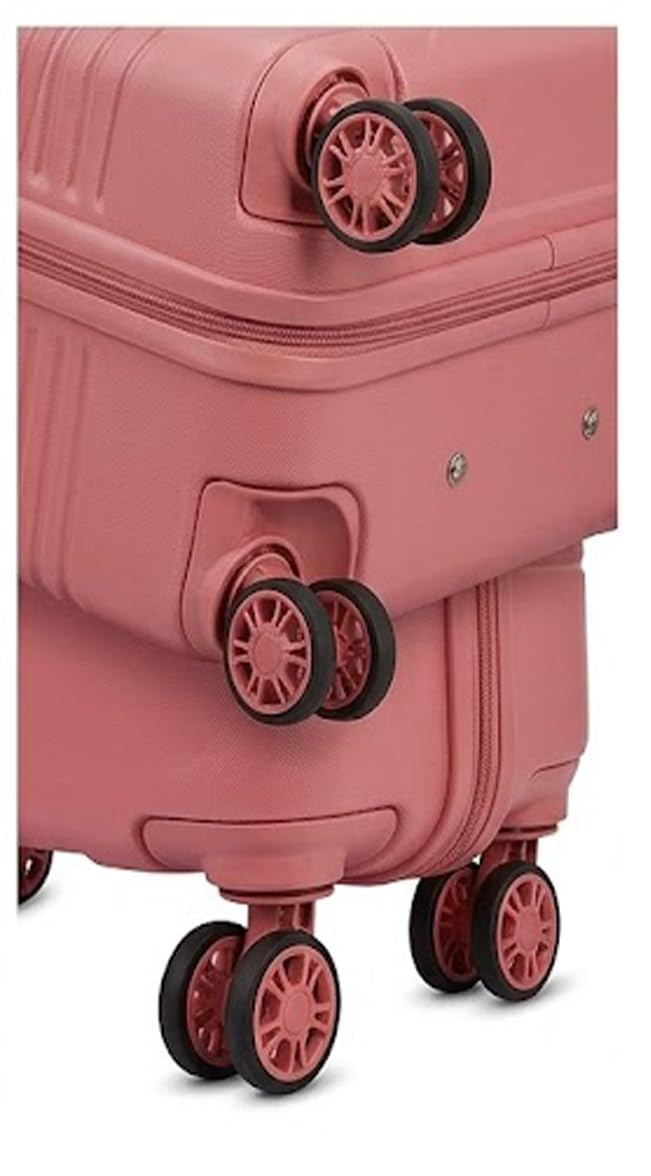 Safari Carter Hard-Sided Polypropylene Suitcase 5 Years Warranty Luggage Set of 3 Trolley Bags (55 & 67 & 76 cm