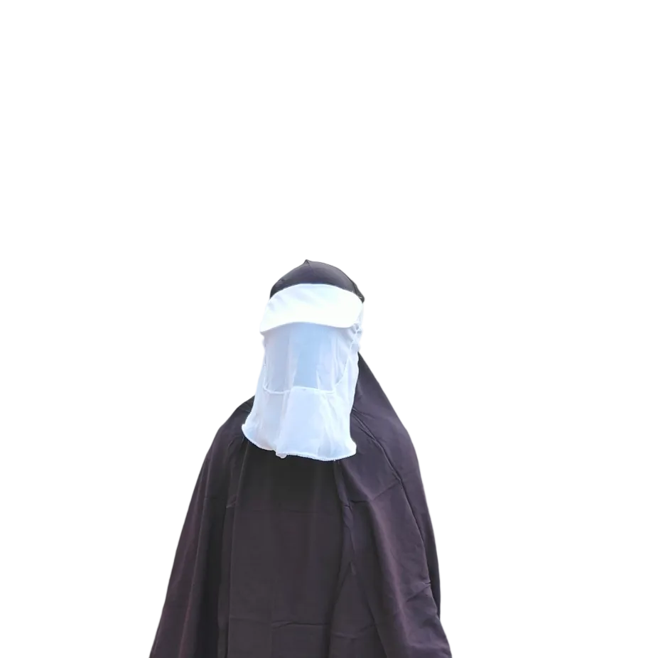 Ladies’ Sun-Protection Cap for Hajj / Umrah — Ihram-Friendly