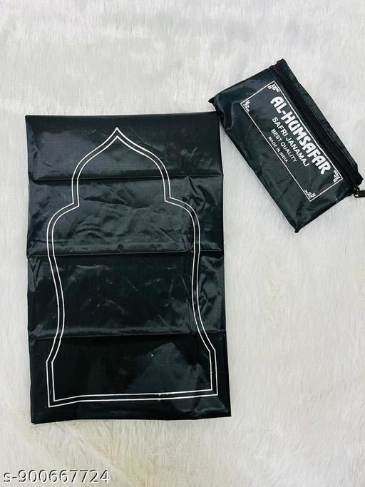 Water Proof Pocket Friendly Polyester Safri Janamaz, Travel Prayer Rectangular Mat Full, 112 x 70 cm