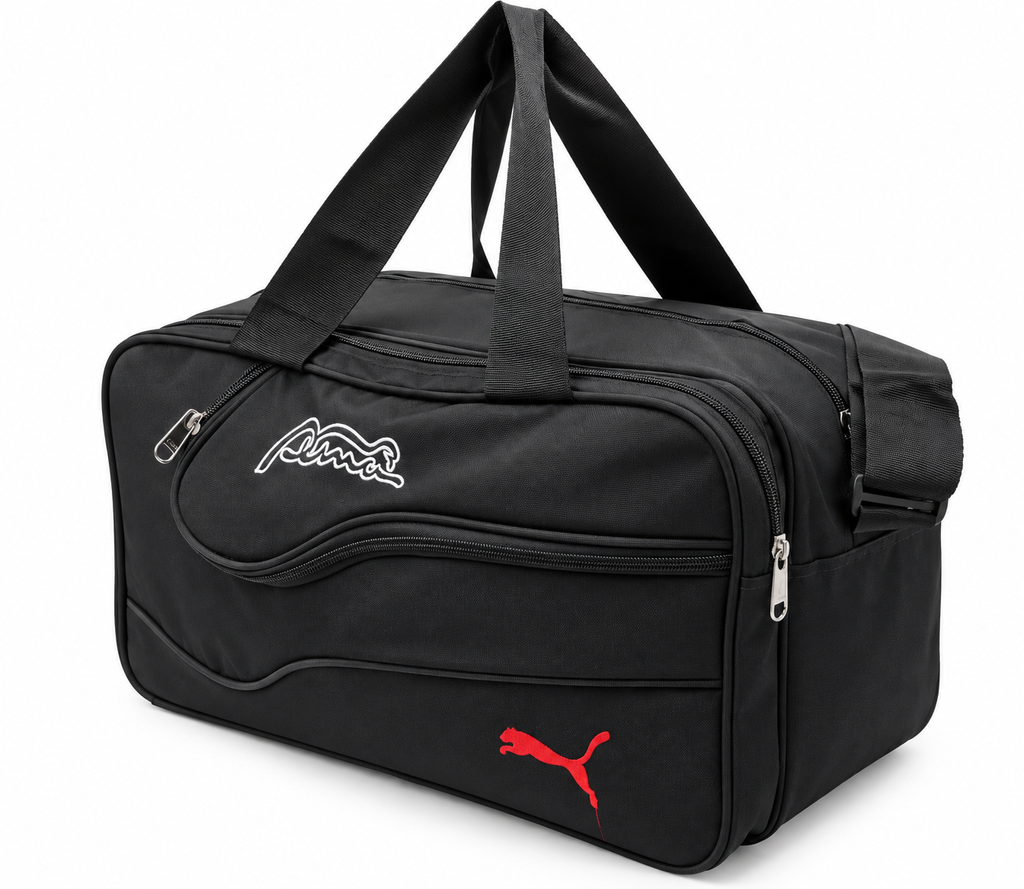 Travel Bag 7kg Capacity black 32L water resistant