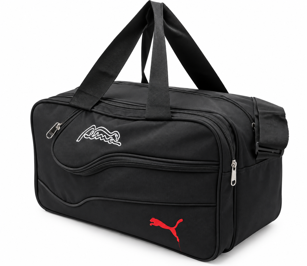 Travel Bag 7kg Capacity black 32L water resistant